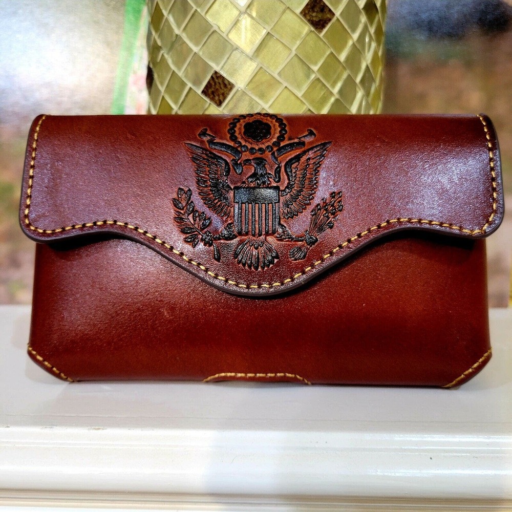Montana West Leather Phone Case American Eagle Belt Loop Phone Case